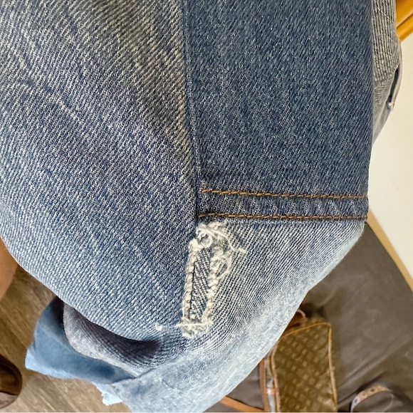 Re/Done Levi's Amina Patchwork Jeans - Picture 3 of 12